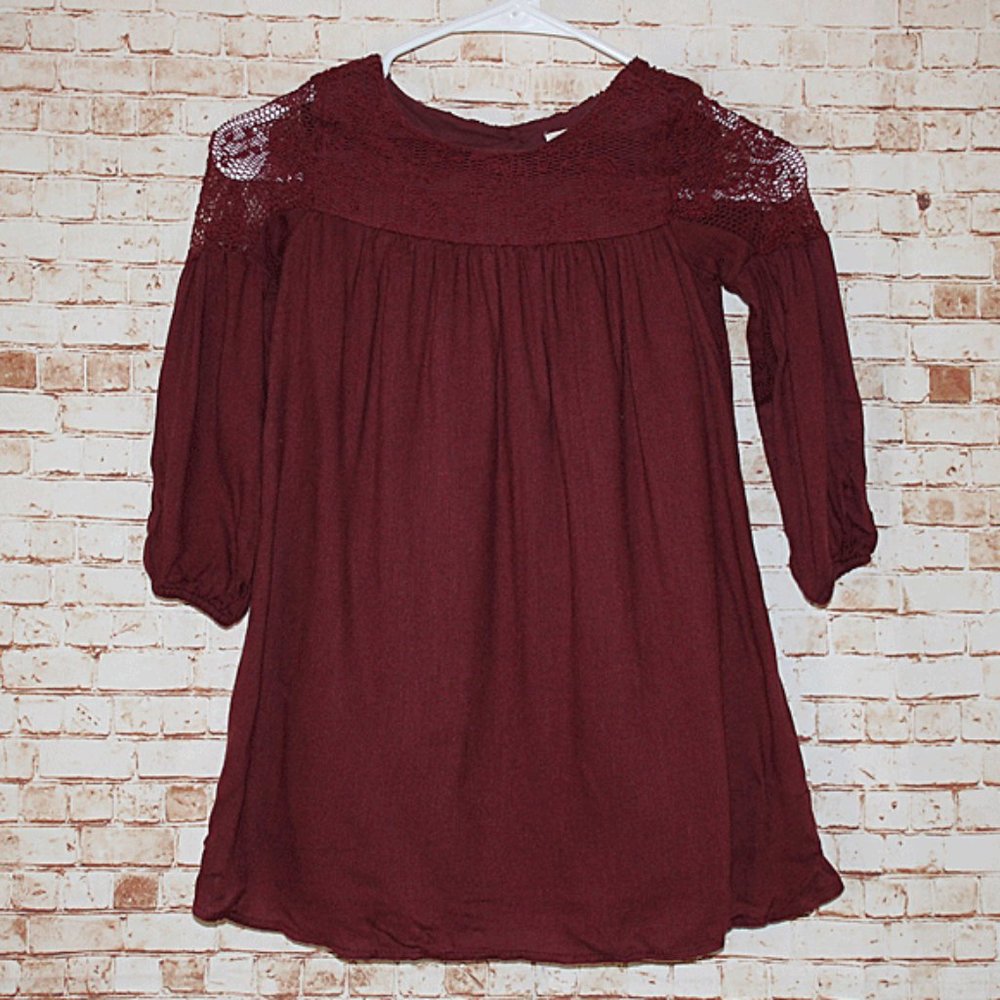 Zara Girls Soft Collection Dress Size 7 NWT